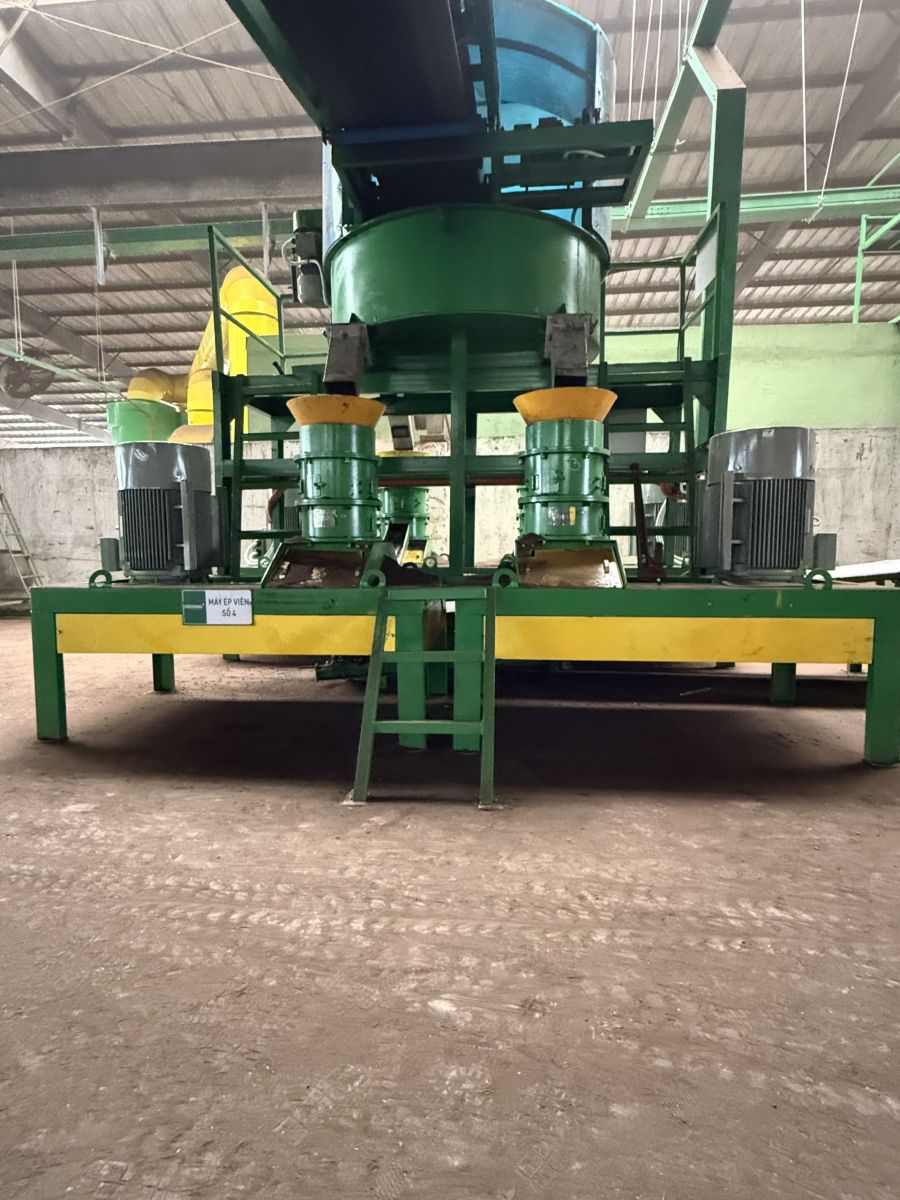 Máy tạo hạt phân bón hữu cơ vi sinh do An Thành Phát chế tạo, đảm bảo kích thước hạt đồng đều và chất lượng sản phẩm ổn định.