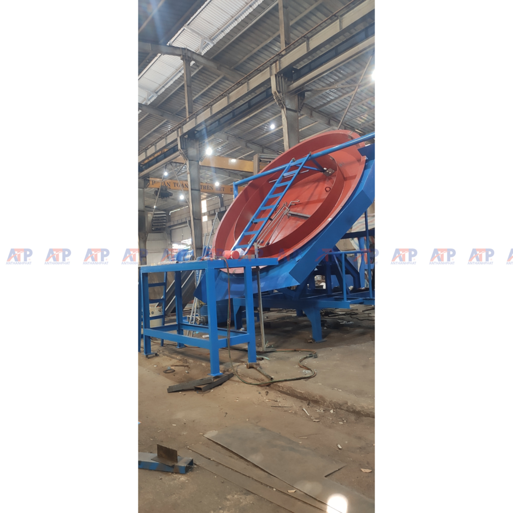 máy sản xuất phân bón dạng chảo
