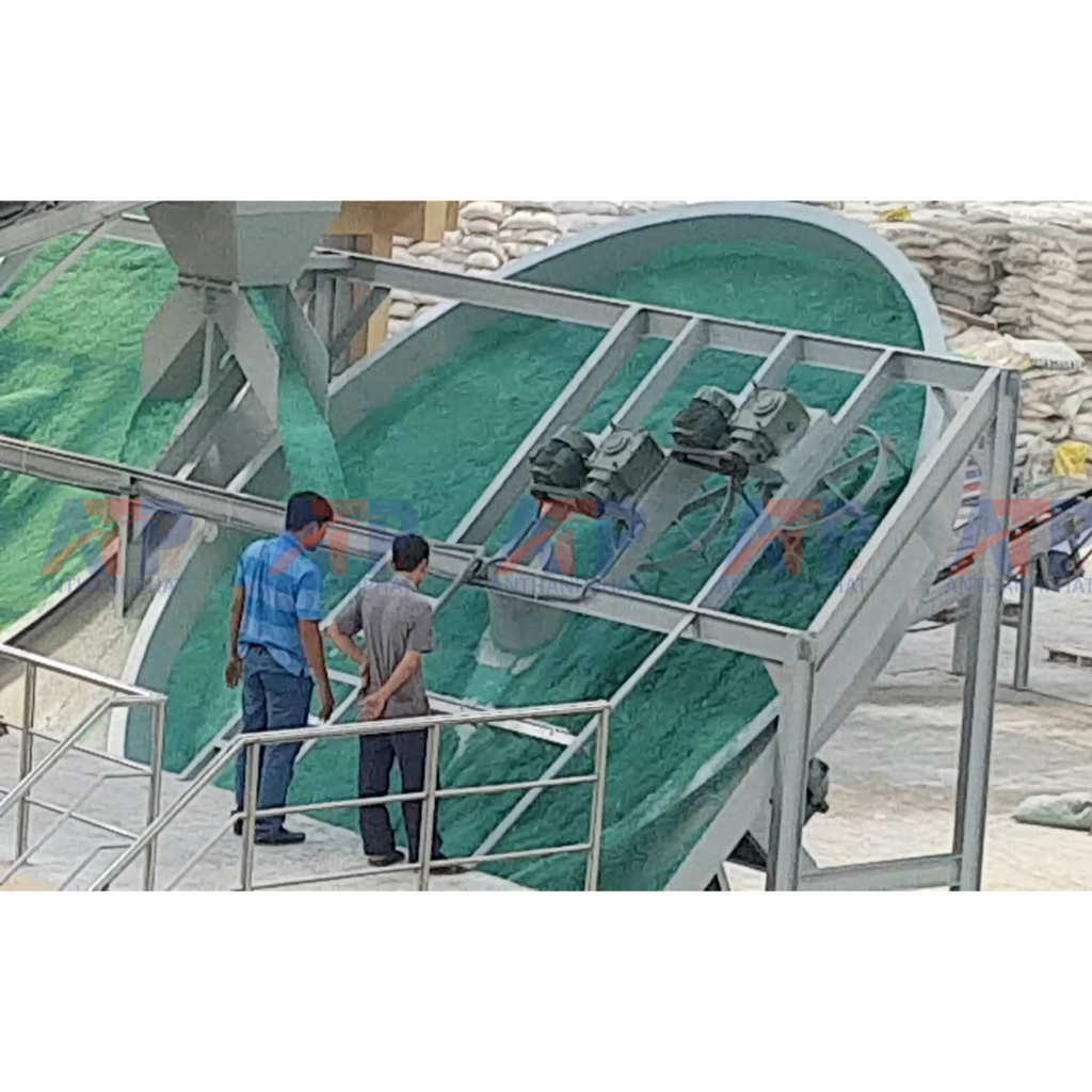 máy sản xuất phân bón dạng chảo