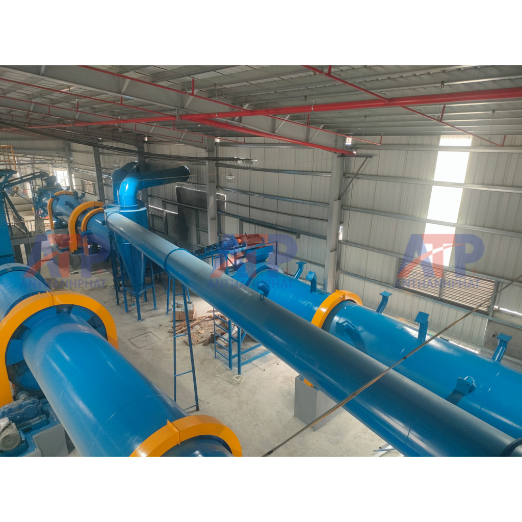 Thiết Kế & Chế Tạo Dây Chuyền Sản Xuất Phân Bón NPK Hơi Nước | Dự Án Phú Tài