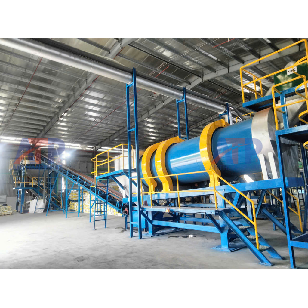 Bài viết giới thiệu dây chuyền trộn phân bón NPK Bình Định